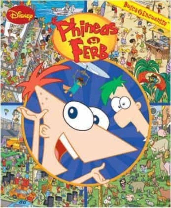 Phineas Y Ferb Busca Y Encuentra Gran Formato Vv Aa Casa Del Libro