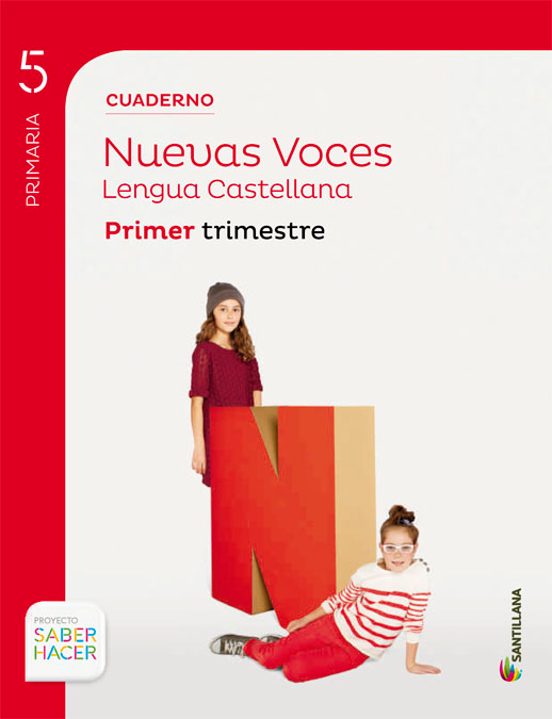 CUADERNO NUEVAS VOCES LENGUA CASTELLANA 5 PRIMARIA PRIMER TRIMESTRE