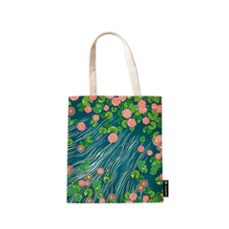 bolsa de algodón ondas de loto paperblanks-9780349715735