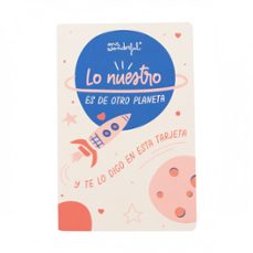 mr. wonderful postal - lo nuestro es de otro planeta y te lo digo en esta tarjeta-8445641055255
