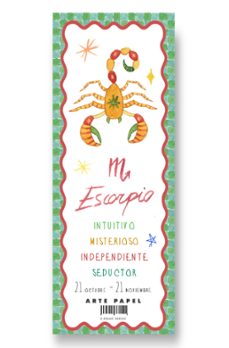 artepapel marcapaginas escorpio star-8436615384365