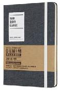 moleskine 2018-2019 agenda 18m edicion limitada denim semanal l negra-8058341716915 moleskine 2018-2019 agenda 18m edicion limitada denim semanal l negra-8058341716915