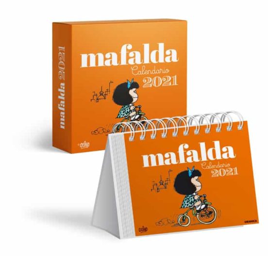 2021 MAFALDA CALENDARIO CAJA- ANARANJADO | Comprar libro ...