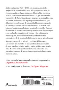 los colores del incendio (los hijos del desastre 2)-pierre lemaitre-9788418173905