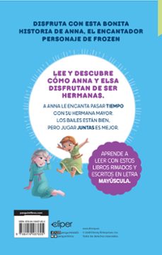 disney. aprende a leer con letra mayúscula - anna. juguemos al es condite-9788419487605