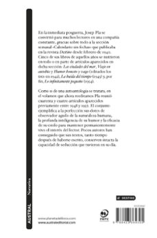 lo infinitamente pequeño-josep pla-9788423364305