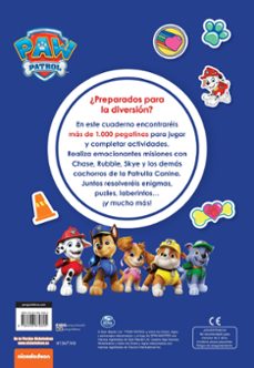 paw patrol - patrulla canina. actividades - súper pegatinas. ¡con más de 1.000 pegatinas!-9788448870805