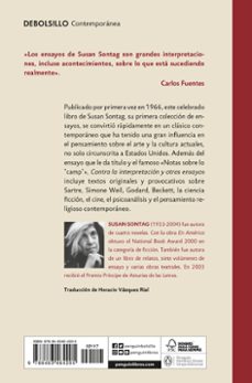 contra la interpretacion y otros ensayos-susan sontag-9788483464205