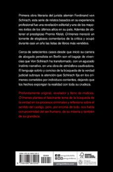 crimenes-ferdinand von schirach-9788498385205