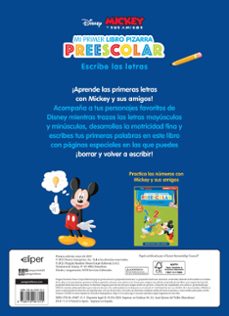 aprende con disney. primeras letras (libro-pizarra)-9788419487315
