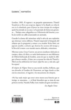 el relojero de filigree street-natasha pulley-9788426402615