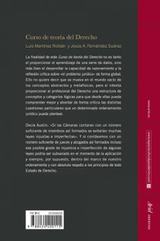 curso de teoría del derecho-luis martinez roldan-jesus a. fernandez suarez-9788434400115