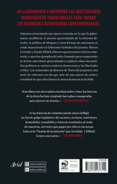 dictadura de la minoría-steven levitsky-daniel ziblatt-9788434437715