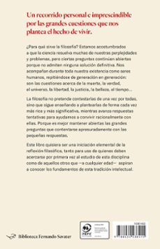 las preguntas de la vida-fernando savater-9788434438415