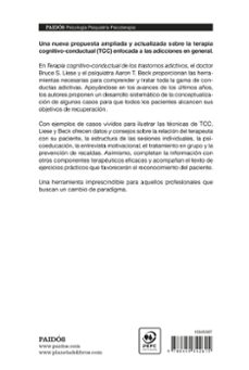 terapia cognitivo-conductual de los trastornos adictivos-aaron t. beck-9788449342615