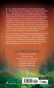 gatos guerreros los cuatro clanes i: en territorio salvaje-erin hunter-9788498384215