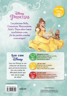 princesas disney. como una princesa (leo con disney nivel 2)-9788416548125