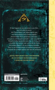 dioses egipcios: la guia oficial de las cronicas de kane-rick riordan-9788417671525