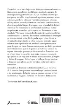 los misterios de la taberna kamogawa (la taberna kamogawa 1)-hisashi kashiwai-9788419346025