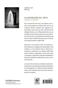 la invencion del arte-larry shiner-9788449341625