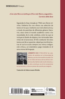 segundo diario minimo-umberto eco-9788490328125