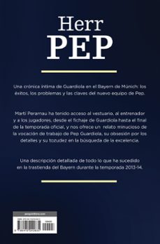 herr pep: cronica desde dentro de su primer año en el bayern de munich-marti perarnau-9788415242635
