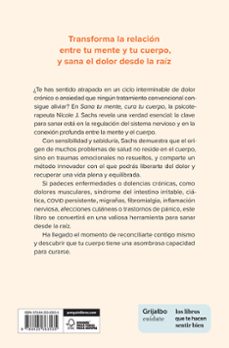 sana tu mente, cura tu cuerpo-nicole j. sachs-9788425363535