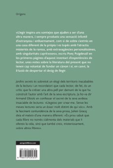 jardins secrets: 99 llibres per tornar a llegir-ponç puigdevall-9788412425345