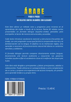 arabe paso a paso: 60 relatos cortos bilingües con glosario-daniel rivas-9788413739045
