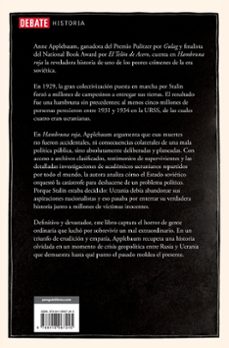 hambruna roja: la guerra de stalin contra ucrania-anne applebaum-9788418967245