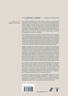 obras completas: tomo vii (1902-1925)-jose ortega y gasset-9788430606245