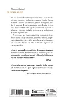 el punto clave-malcolm gladwell-9788466342445