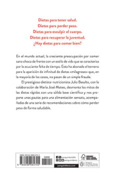 no mas dieta: por que las dietas milagrosas no funcionan o como a prender a comer saludablemente-jose maria mateu-julio basulto-9788499082745