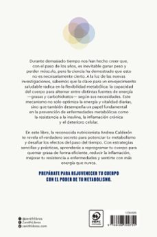 el poder de la flexibilidad metabólica-andrea calderon-9788408300755