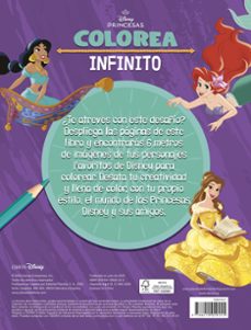 princesas. colorea infinito-9788410029255