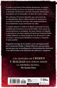 el gusano de seda (serie cormoran strike 2)-robert galbraith-9788418173455