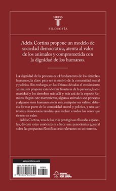 las fronteras de la persona: el valor de los animales, la dignida d de los humanos-adela cortina-9788430607655