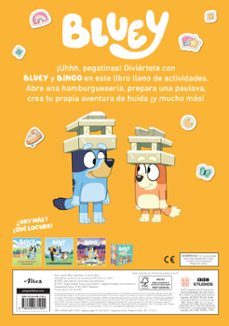 bluey. actividades - súper pegatinas-9788448871055