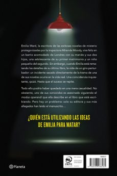 el último crimen de la escritora emilia ward-claire douglas-9788408288565