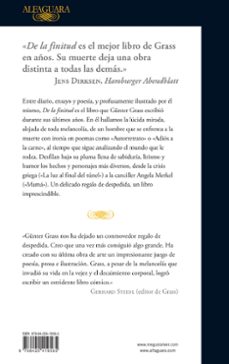 de la finitud-gunter grass-9788420419565