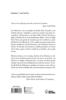 que fue de los mulvaney-joyce carol oates-9788426406965