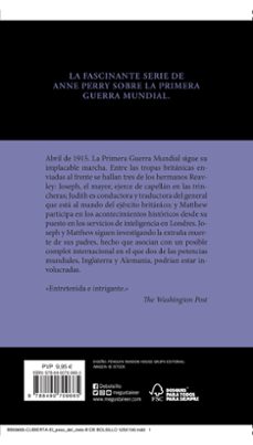 el peso del cielo (primera guerra mundial 2)-anne perry-9788490709665