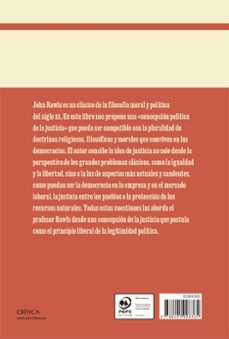 el liberalismo político-john rawls-9788491998365