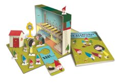 la blancaneu i els set nans. un conte per jugar-laurence james-9788415853275