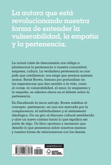 desafiando la tierra salvaje-brene brown-9788416076475