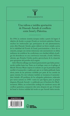 sobre palestina-hannah arendt-9788430627875