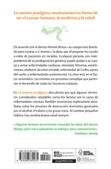 la enzima prodigiosa: una forma de vida sin enfermar-hiromi shinya-9788466330275