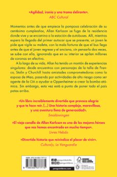 el abuelo que saltó por la ventana y se largó-jonas jonasson-9788466377775