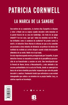 la marca de la sangre (serie kay scarpetta 22)-patricia cornwell-9788466658775