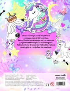 unicornios. libro de pegatinas-9788408292685